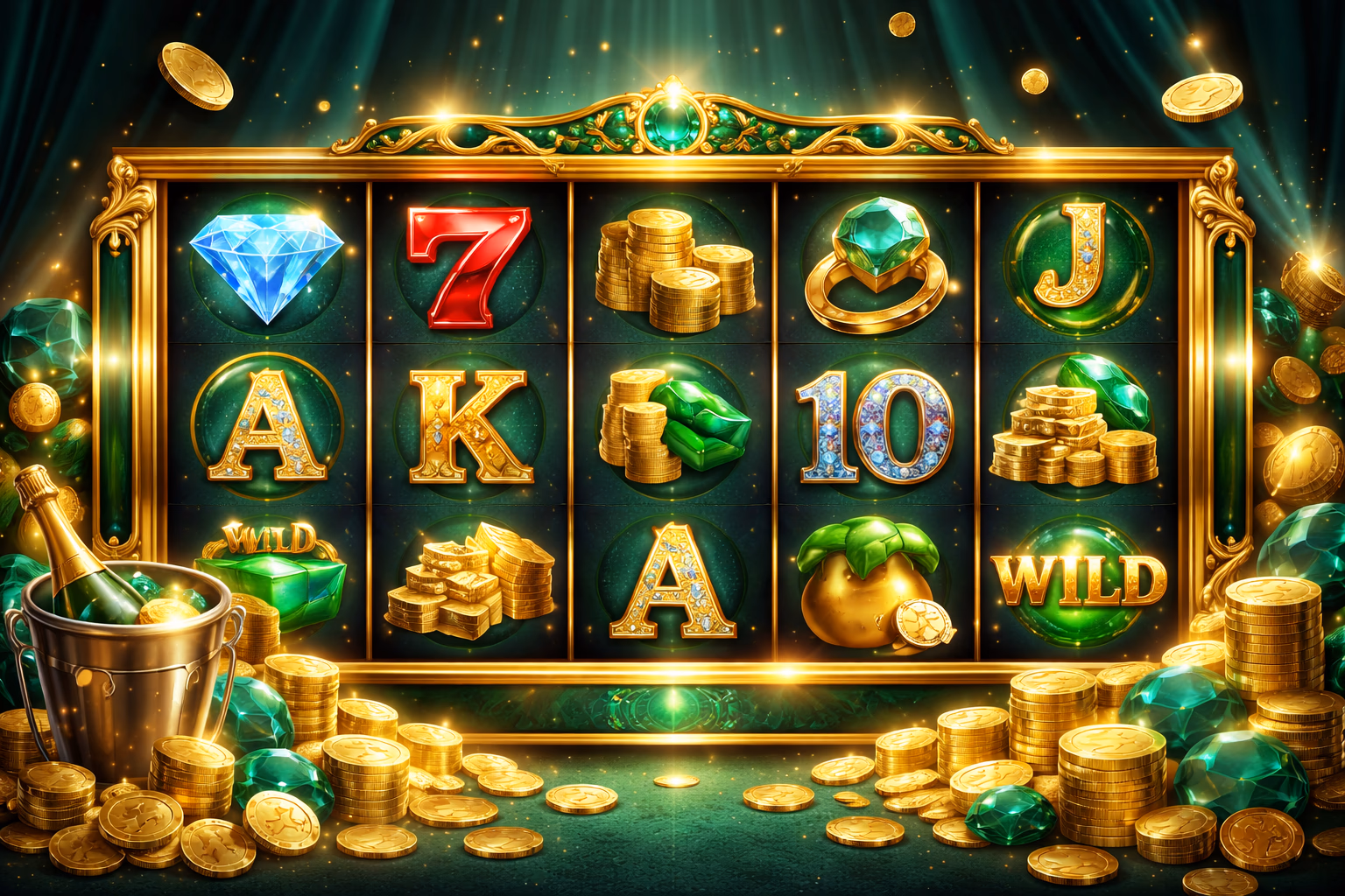 Premium reel showcase with glowing slot symbols and Bangladesh-friendly SHUVO777 gaming style